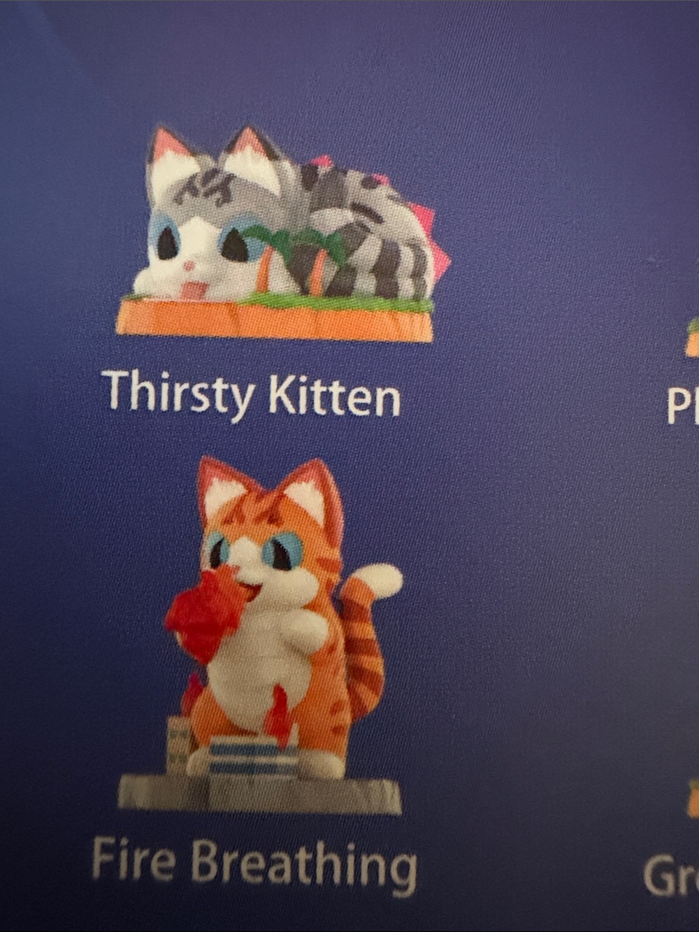 POP MART Kaiju Negora Calico Cat Figure White, Black & Orange “ Thirsty Kitten. - Picture 7 of 7